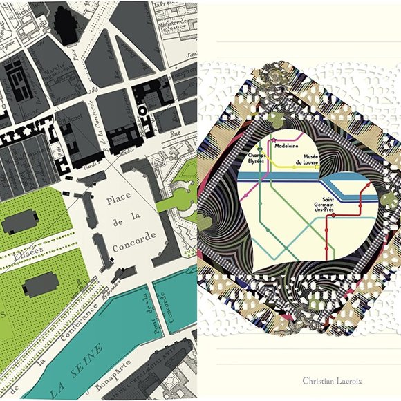 New & Sealed! Christian Lacroix Paris A5 8" X 6" Layflat Journal 128 pages - Picture 3 of 12